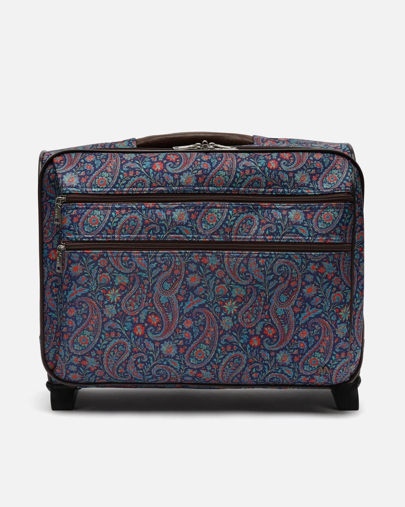 Pasley maletín con ruedas estampado con bolsillo para portátil