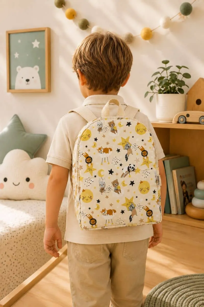 Mochila infantil artesanal Soles