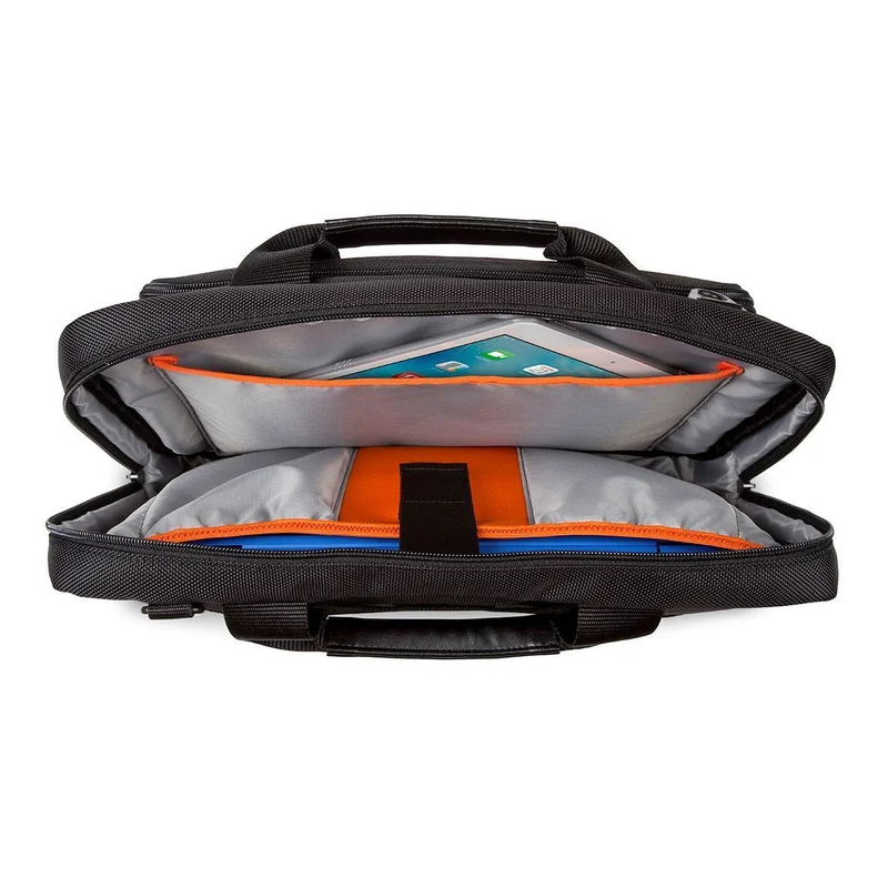 CitySmart 14" Slimline Topload Laptop Case - Negro/Gris