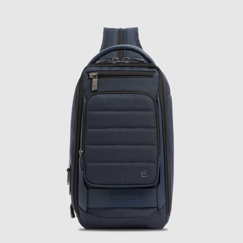 Zaino monospalla uomo porta iPad®, espandibile