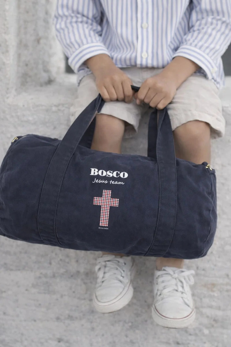 Bolsa Cilindrica Cruz Vichy