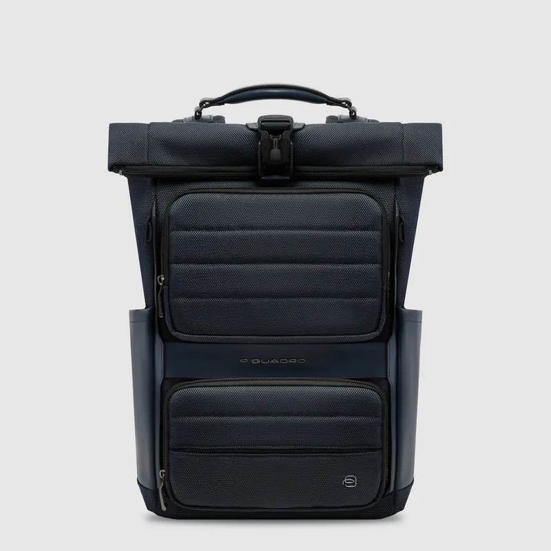 Zaino roll-top da bici porta pc 15,6"