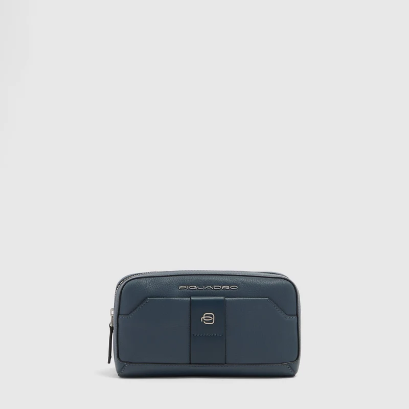 Pochette uomo in pelle con tracolla