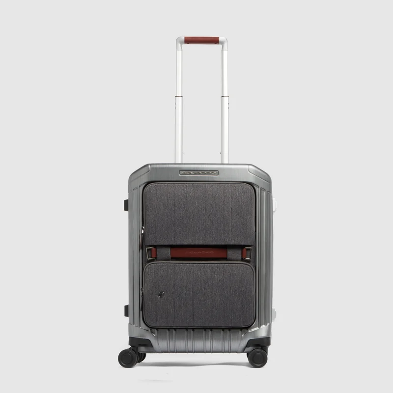 Trolley cabina con pannello frontale porta pc