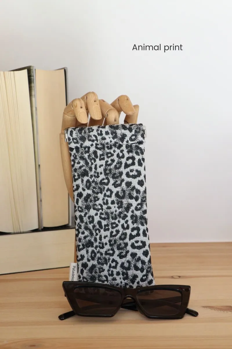 Funda gafas tela mujer Animal print & Salvaje