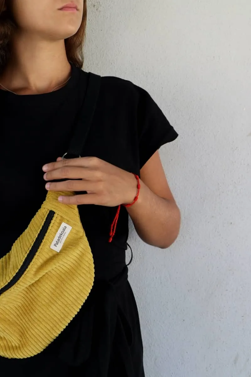 Bandolera cruzada Pana Mostaza