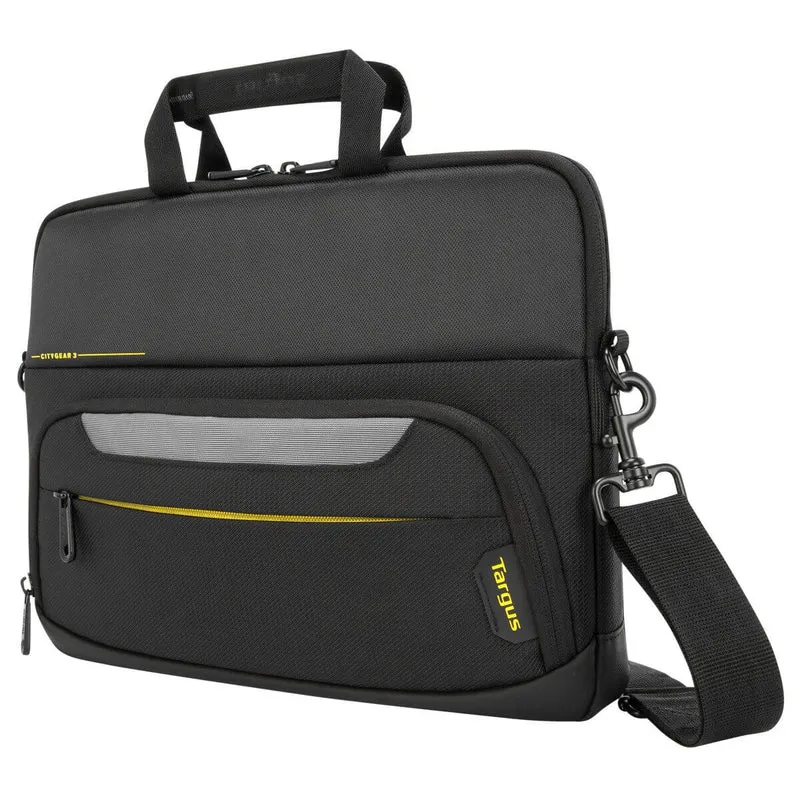 Maletín para portátil de hasta 14 pulgadas con cierre superior Targus CityGear - Negro