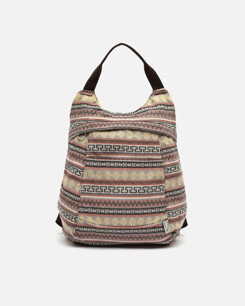 Jaka mochila antirrobo con estampado jacquard