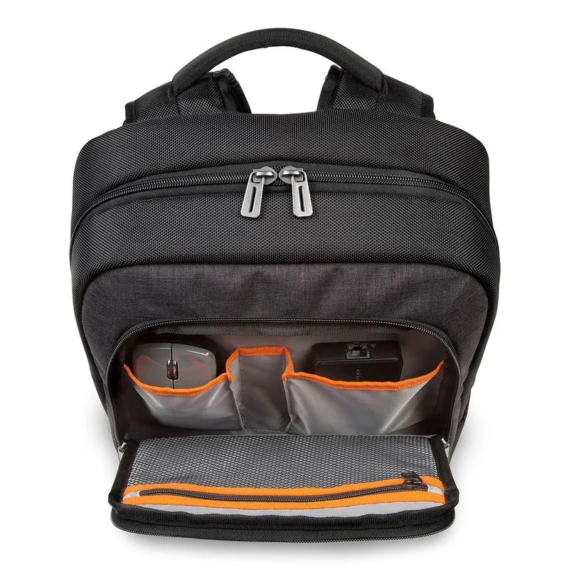 CitySmart 12,5 13 13,3 14 15 15,6" Essential Laptop Backpack – Negro/Gris