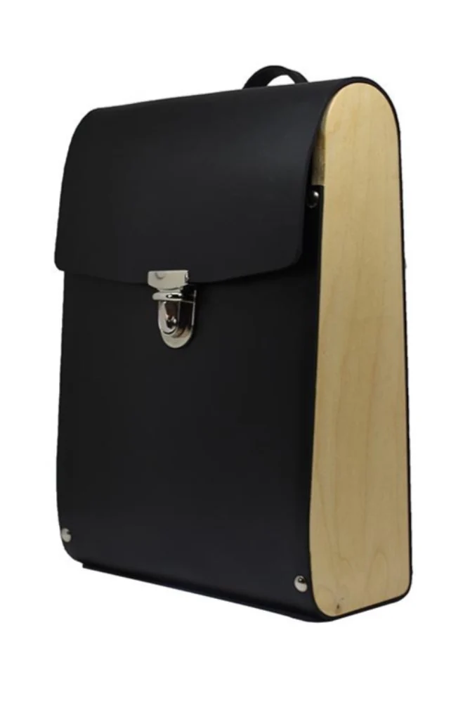 MOCHILA MADERA NEGRA POR NOA COMPLEMENTS