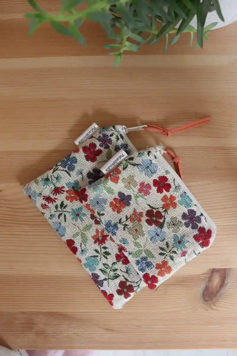 Monedero tela casual Lilium