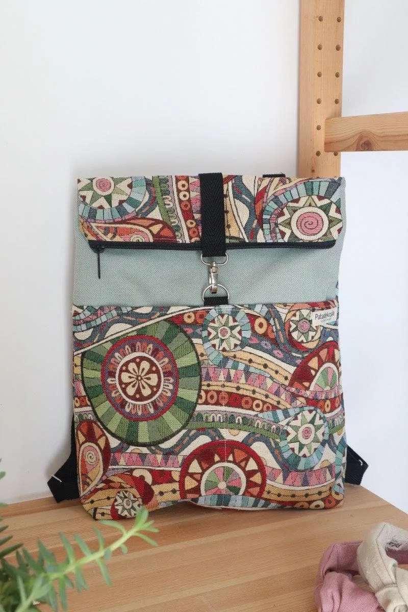 Mochila grande Azteca
