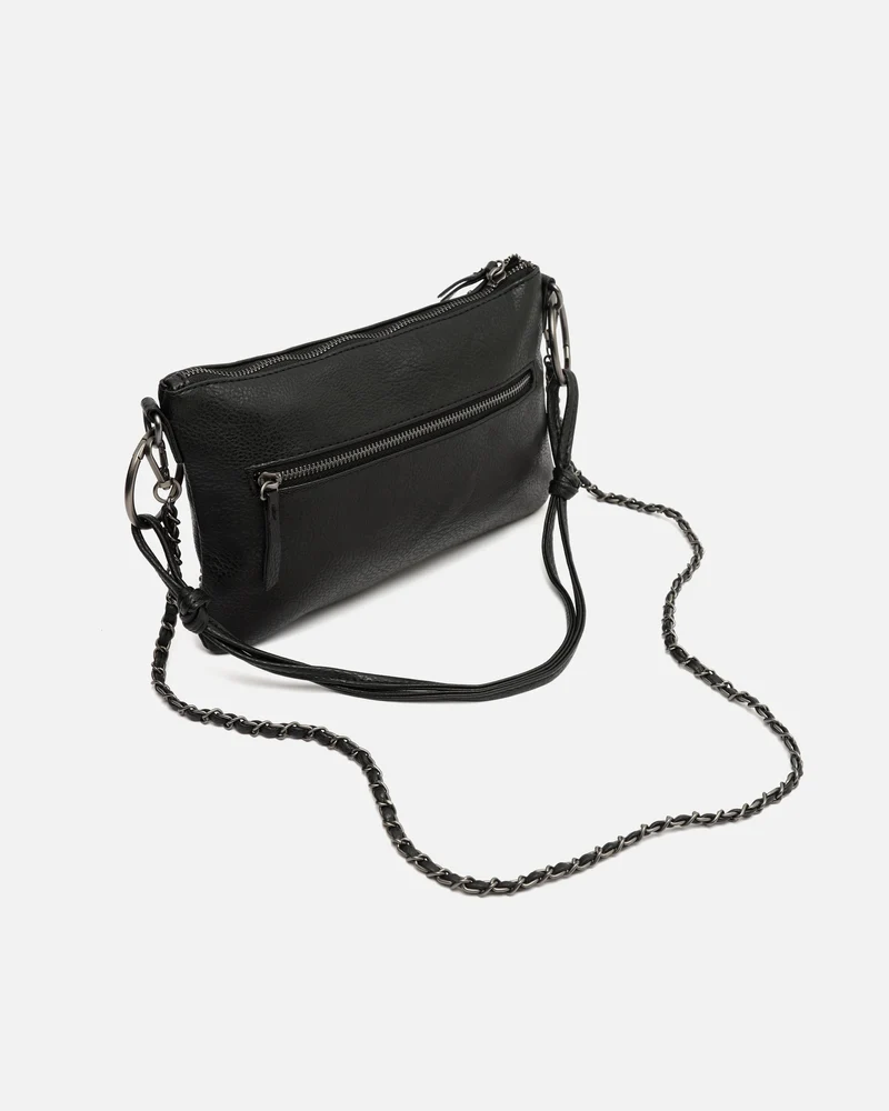 Tachitu bolso de hombro e bandolera pequeño con detalles metálicos