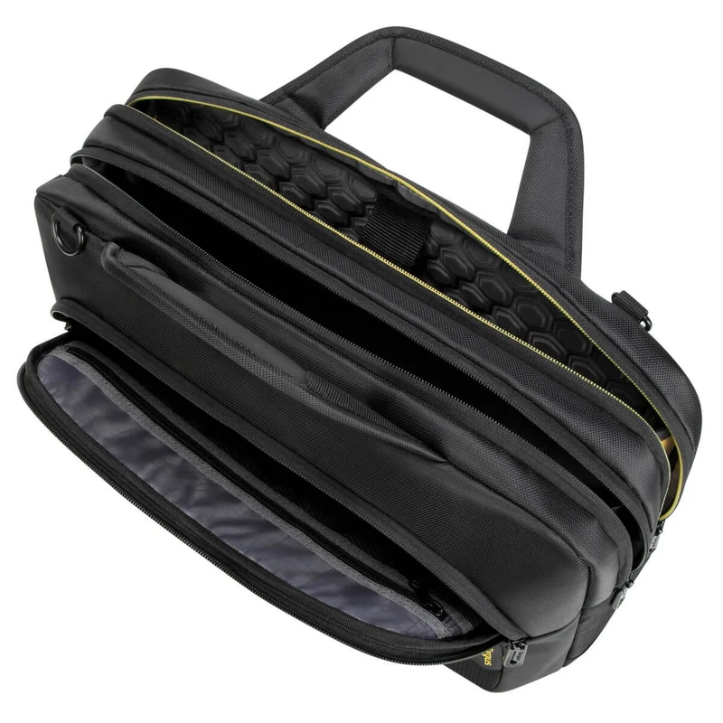 Maletín para portátil de entre 14 y 15,6 pulgadas con cierre superior CityGear - Negro