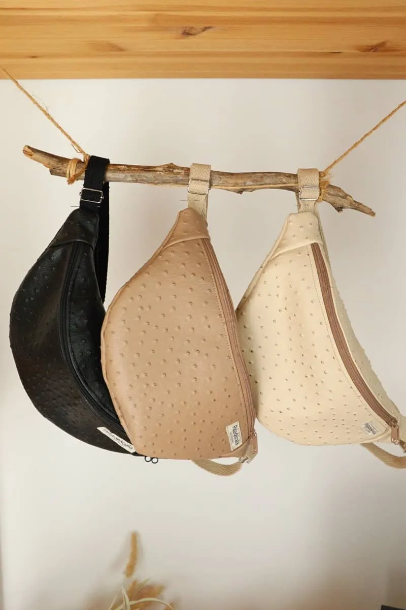 Bolso bandolera pequeño polipiel 1 Beige / Camel
