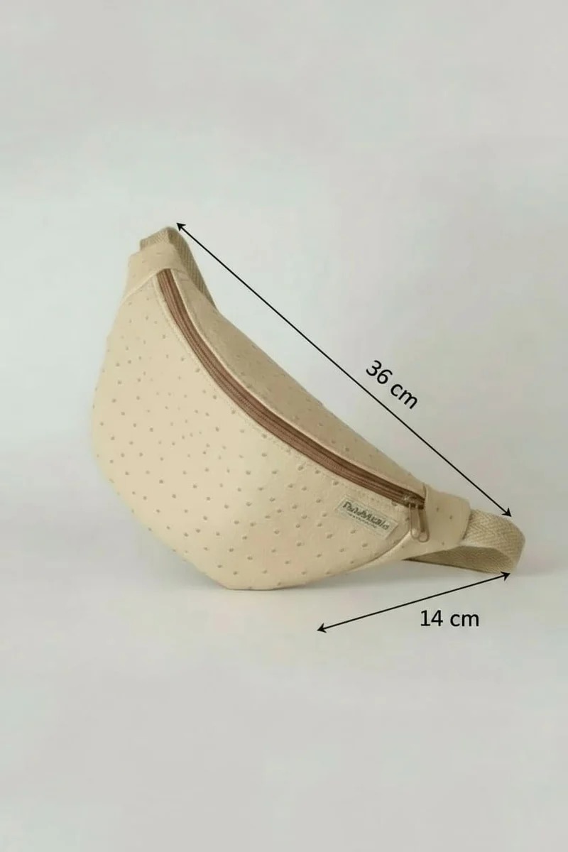 Bolso bandolera pequeño polipiel 1 Beige / Camel