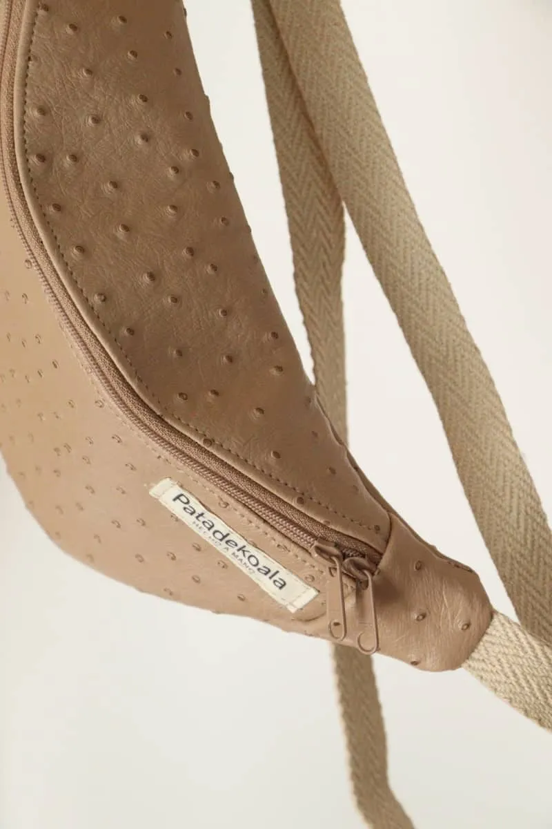 Bolso bandolera pequeño polipiel 1 Beige / Camel