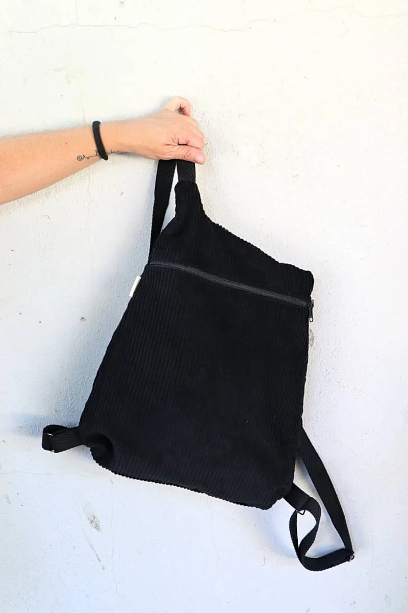 Mochila casual pana Negra