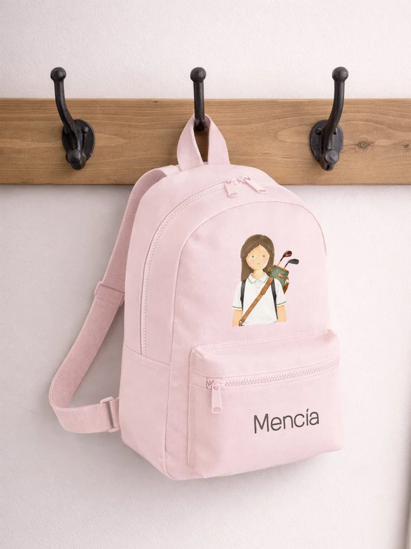 Mochila Lona Mini Golf Niña