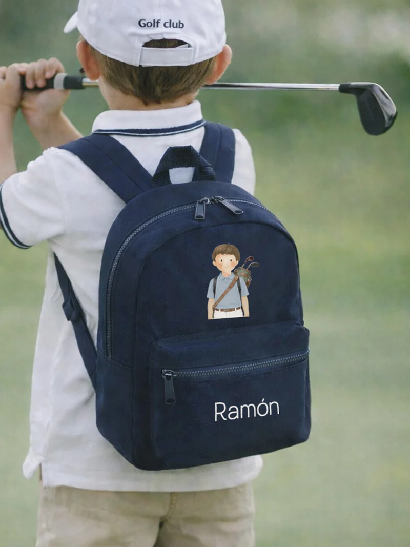 Mochila Lona Mini Golf Niño