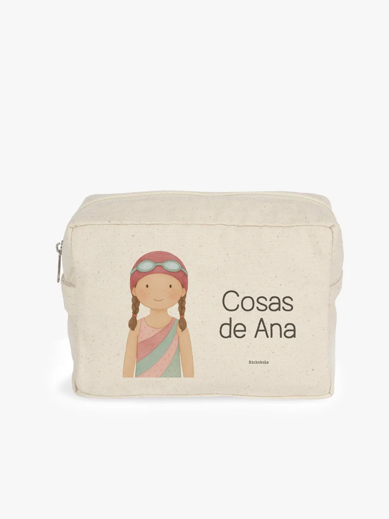 Neceser Cuadrado Natación Niña