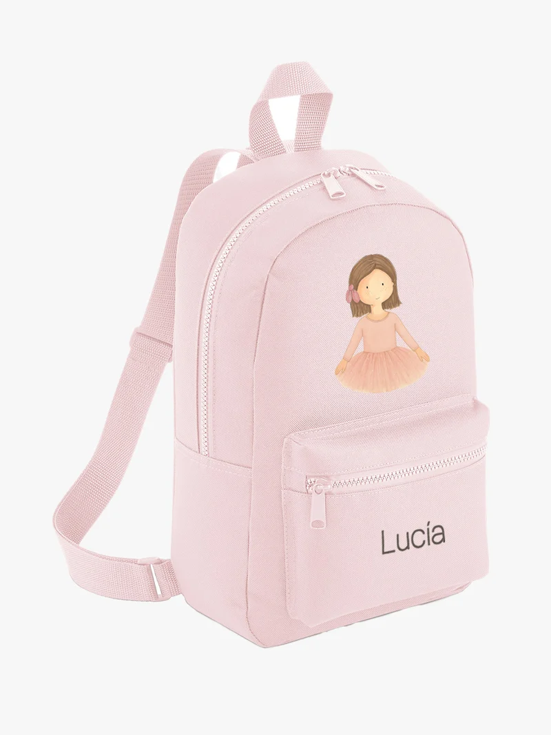 Mochila Lona Mini Ballet