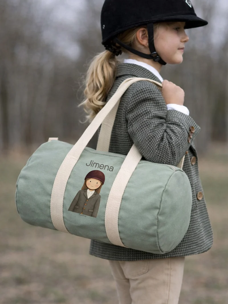 Bolsa Barril Hípica Niña