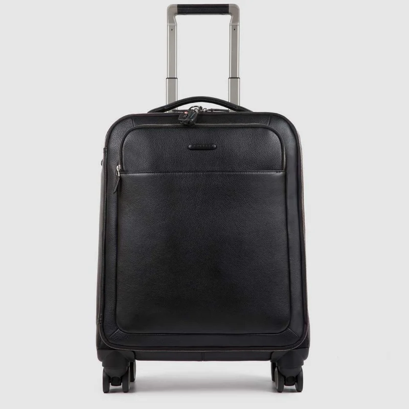 Trolley cabina slim a 4 ruote con porta computer e