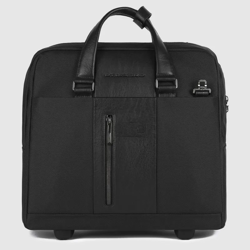 Trolley pilota sottile con porta pc 15,6"