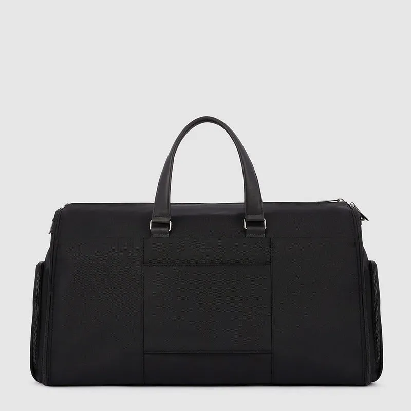 Borsa porta abiti con gancio in tessuto riciclato