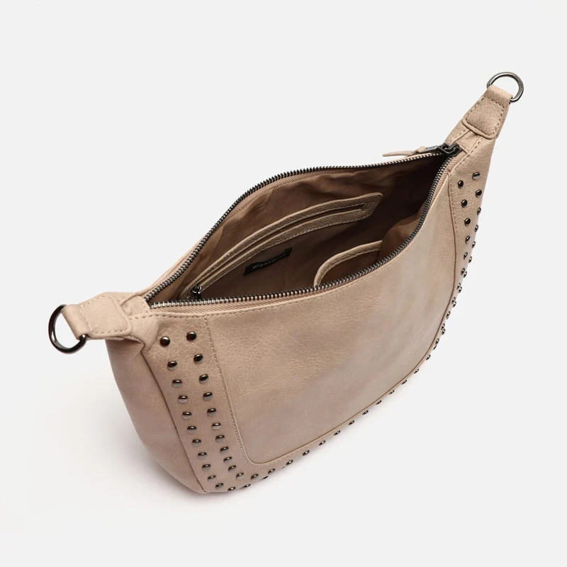 Kalania bolso bandolera mediano con detalles metálicos ED.
