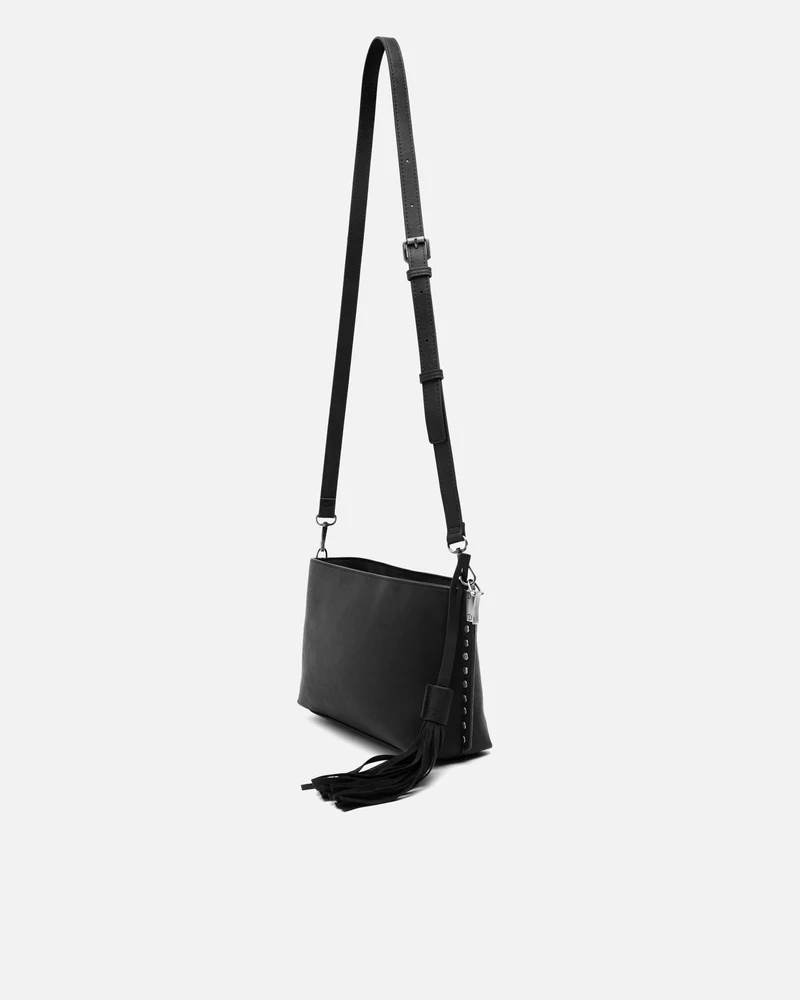 Nibati bolso bandolera pequeño con detalles metálicos