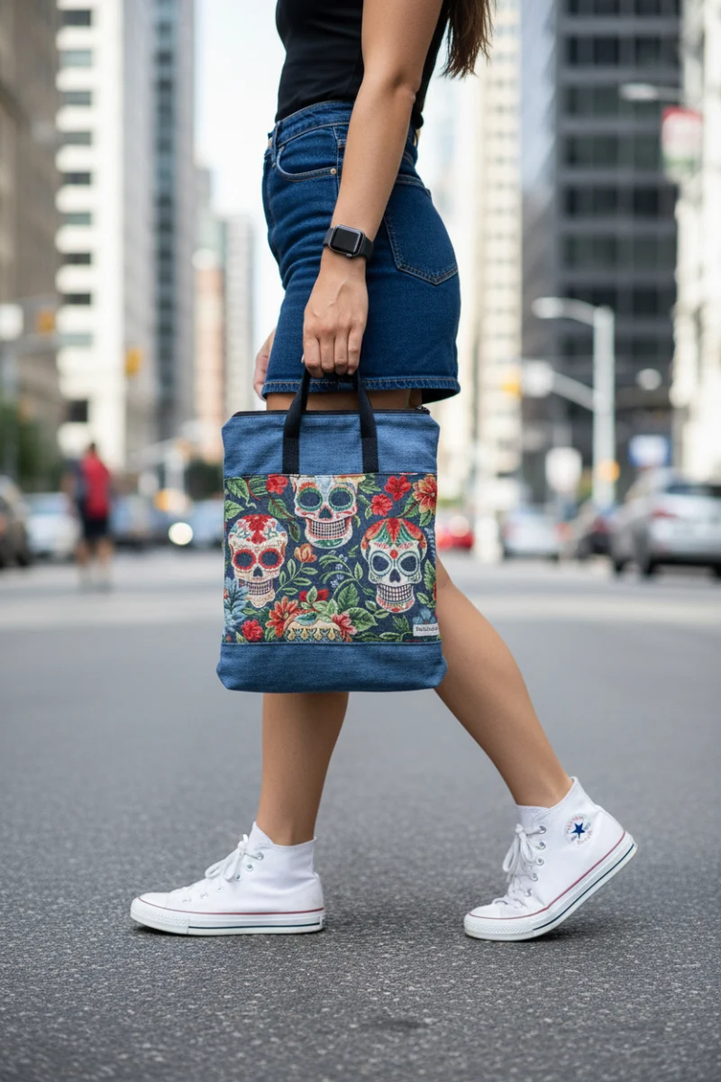 Mochila - bolso Calaveras revolution