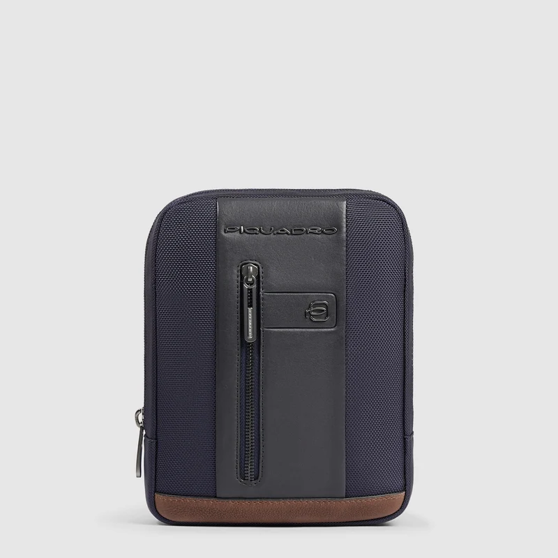 Borsello uomo porta iPad®mini in tessuto riciclato
