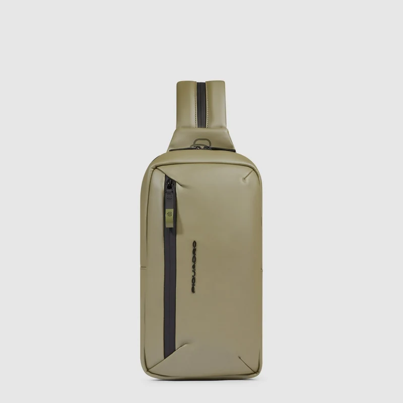 Zaino monospalla uomo resistente all' acqua