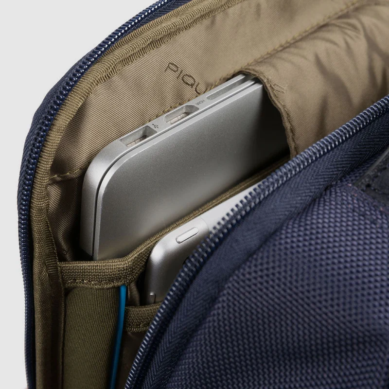 Zaino uomo porta pc 15,6" in tessuto riciclato