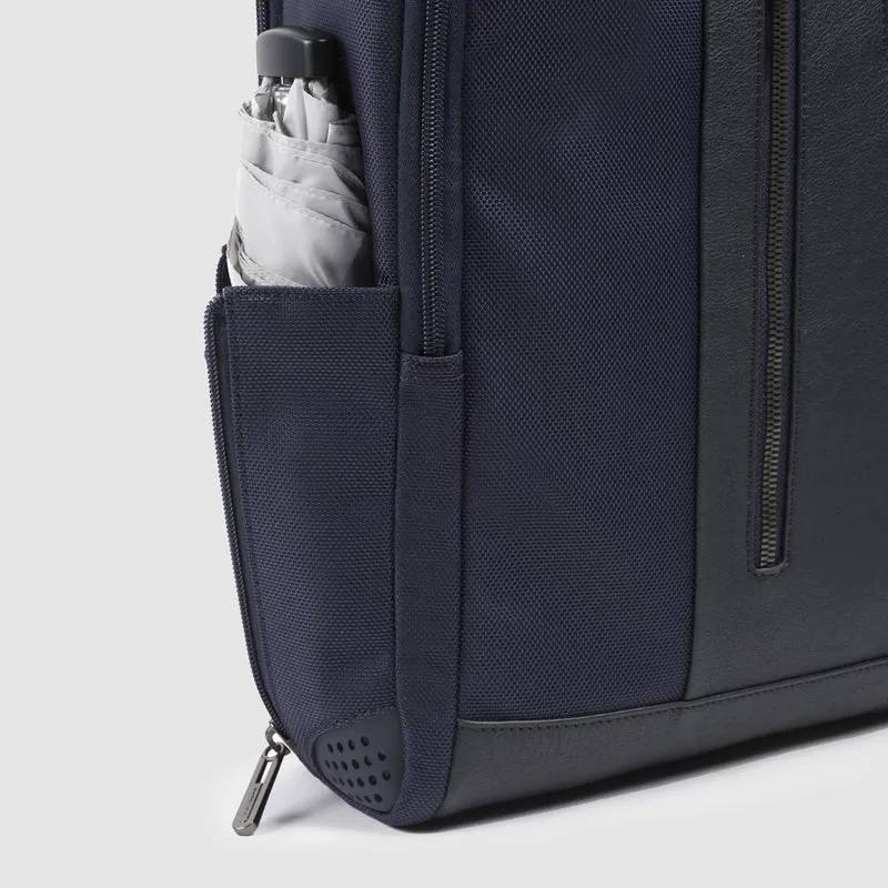 Zaino uomo porta pc 15,6" in tessuto riciclato