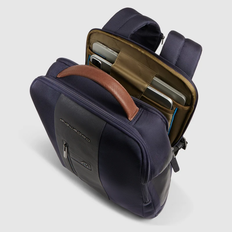Zaino uomo porta pc 15,6" in tessuto riciclato