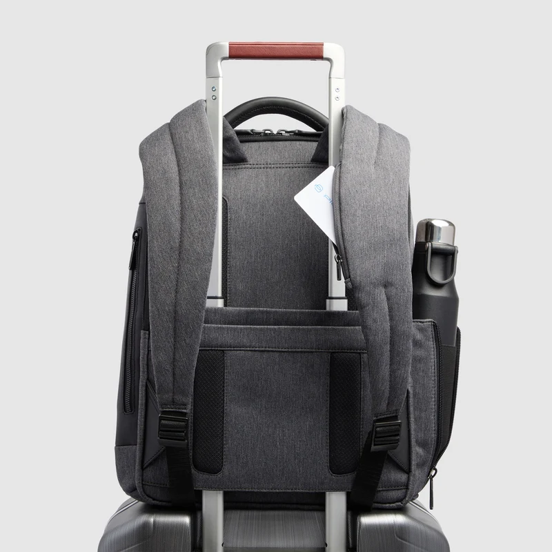 Zaino uomo porta pc 15,6" in tessuto riciclato