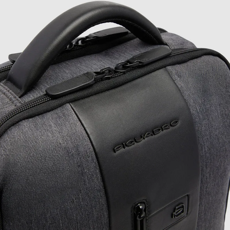 Zaino uomo porta pc 15,6" in tessuto riciclato
