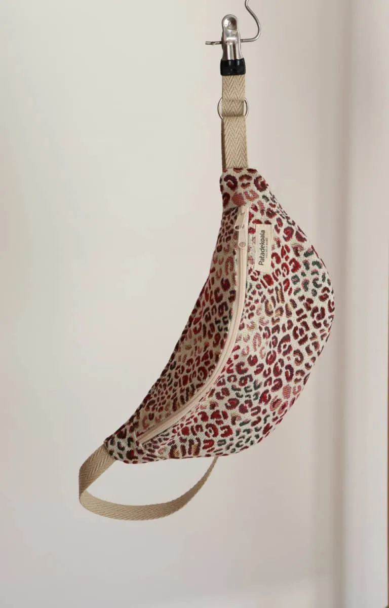 Bolso bandolera pequeño Huellas