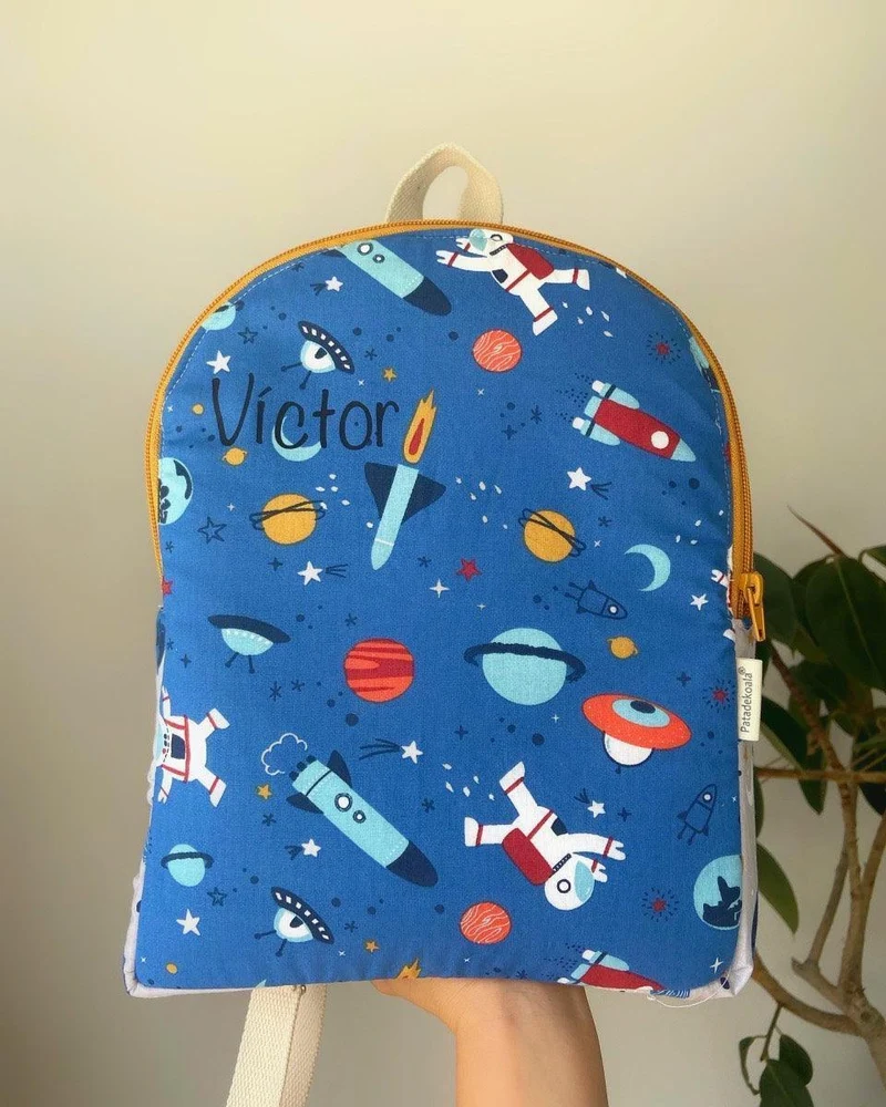 Mochila infantil niños Cohetes