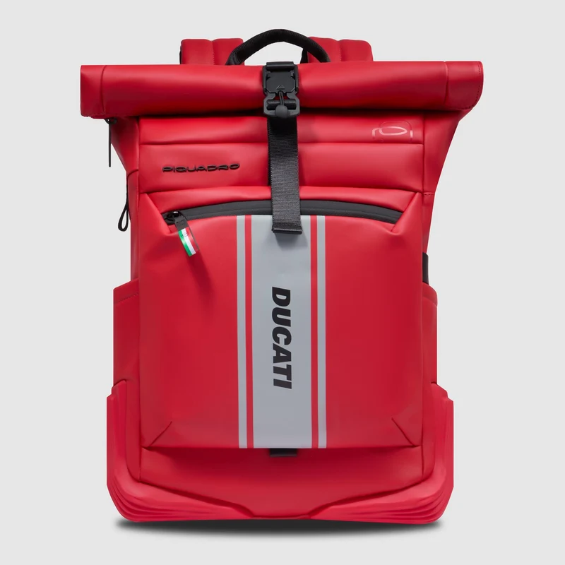 Zaino roll-top "Piquadro x Ducati" porta pc 15,6"