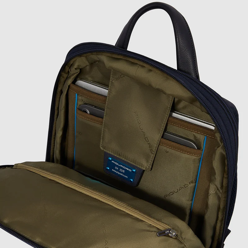 Zaino uomo porta pc 15,6" in tessuto riciclato