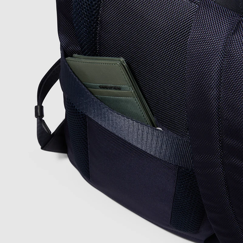 Zaino uomo porta pc 15,6" in tessuto riciclato