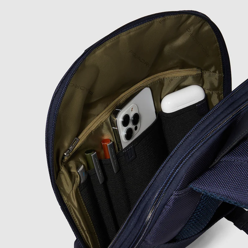 Zaino uomo porta pc 15,6" in tessuto riciclato