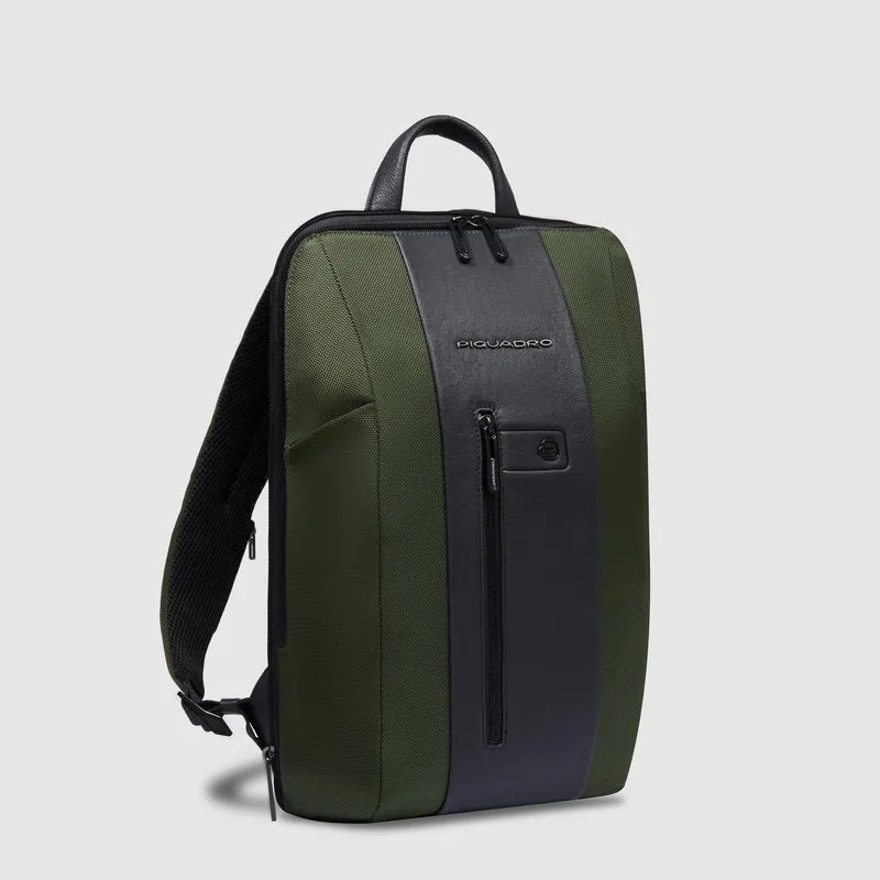Zaino uomo porta pc 15,6" in tessuto riciclato