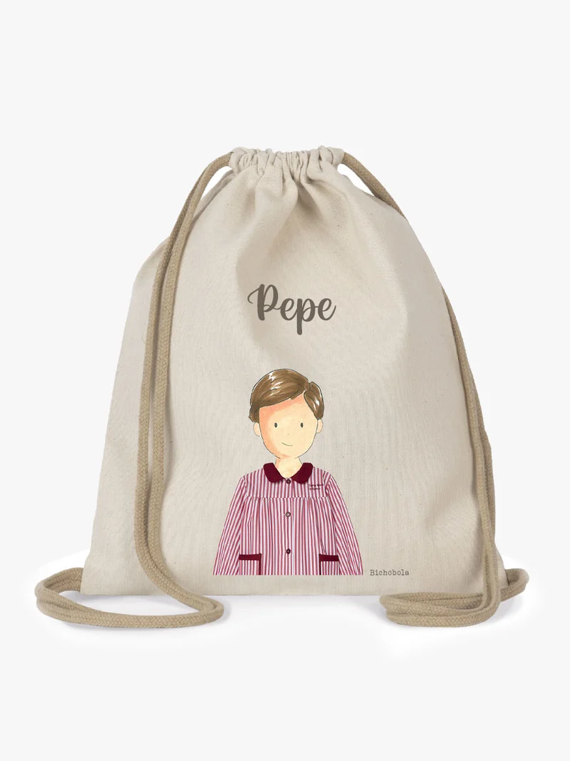 Mochila cordón Mini Colegio Santa María la Blanca