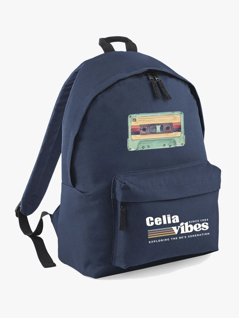 Mochila lona Cinta Cassette