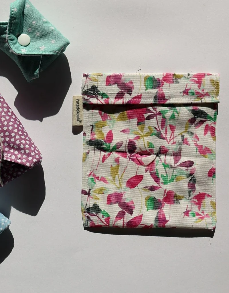 Bolsa compresas impermeable reutilizable